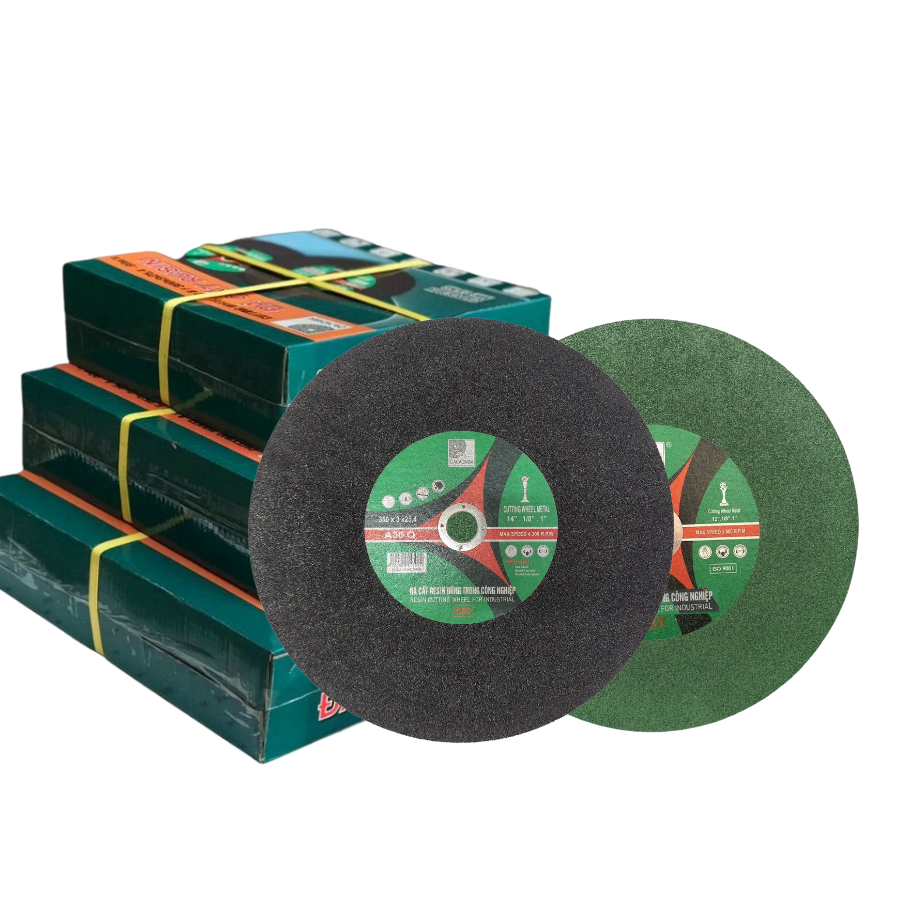 (1 Viên) Đá Cắt Sắt Đá Cắt Resin Xanh lá 350x3x25.4mmCắt Sắc Bén, Bền Bỉ, Ít Hao Mòn Và Độ Chính Xác Hoàn Hảo | TOPWIN Official Store