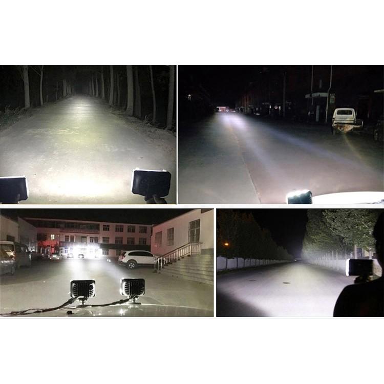 Bộ 2 Đèn pha LED hỗ trợ sáng cho xe ô tô xe máy - AsiaMart