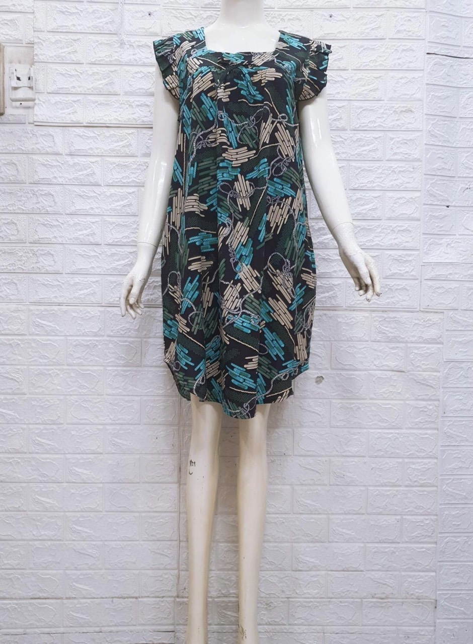 [40-70kg] Đầm Nữ Mặc Nhà Shop Khánh An, Đầm Tole (Lanh) 2 Da Bigsize Kèm Quần Đùi Mặc Trong, Có Túi Sâu 2 Bên Đầm
