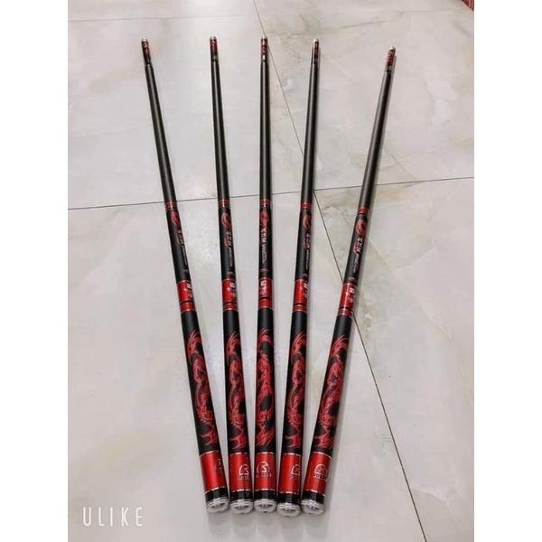 Cần Câu Tay Xích Long 6H CacBon _Tặng ngọn phụ