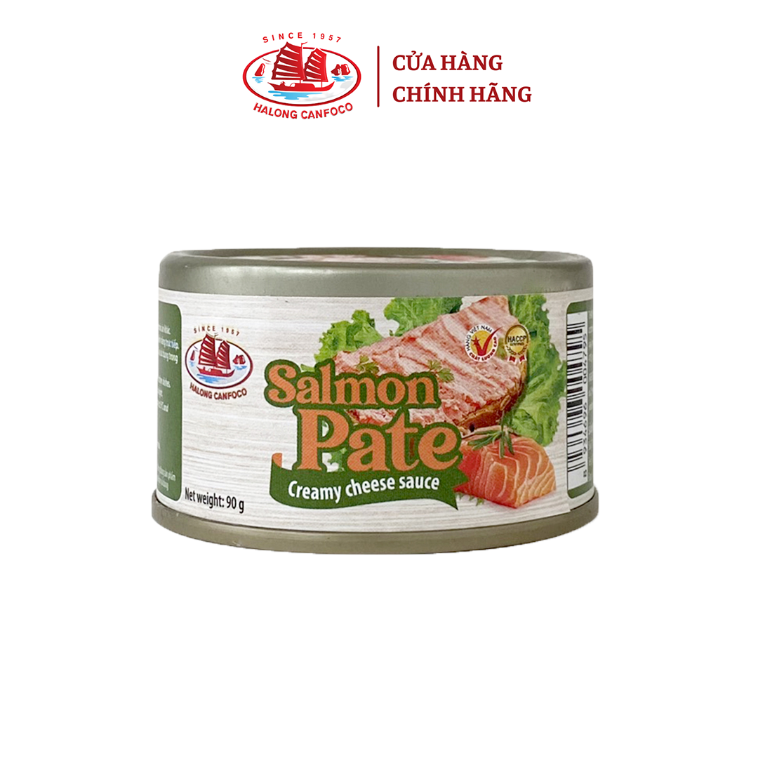 Pate cá hồi sốt phô mai kem Hạ Long - 90g