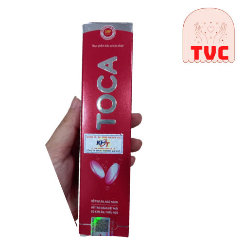 Viên Sủi Toca - Hỗ Trợ Tăng Cân ,Ăn Ngon, Ngủ Ngon, Giảm Mệt Mỏi, Tăng Sức Đề Kháng