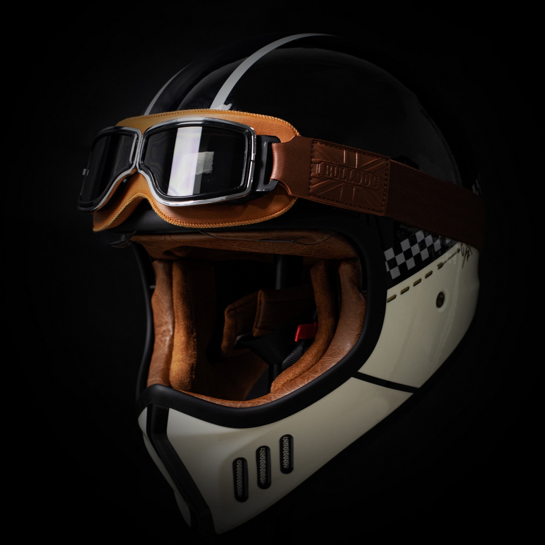 KÍNH DÂY GẮN MŨ BẢO HIỂM BULLDOG GOGGLE B9 - GARA20
