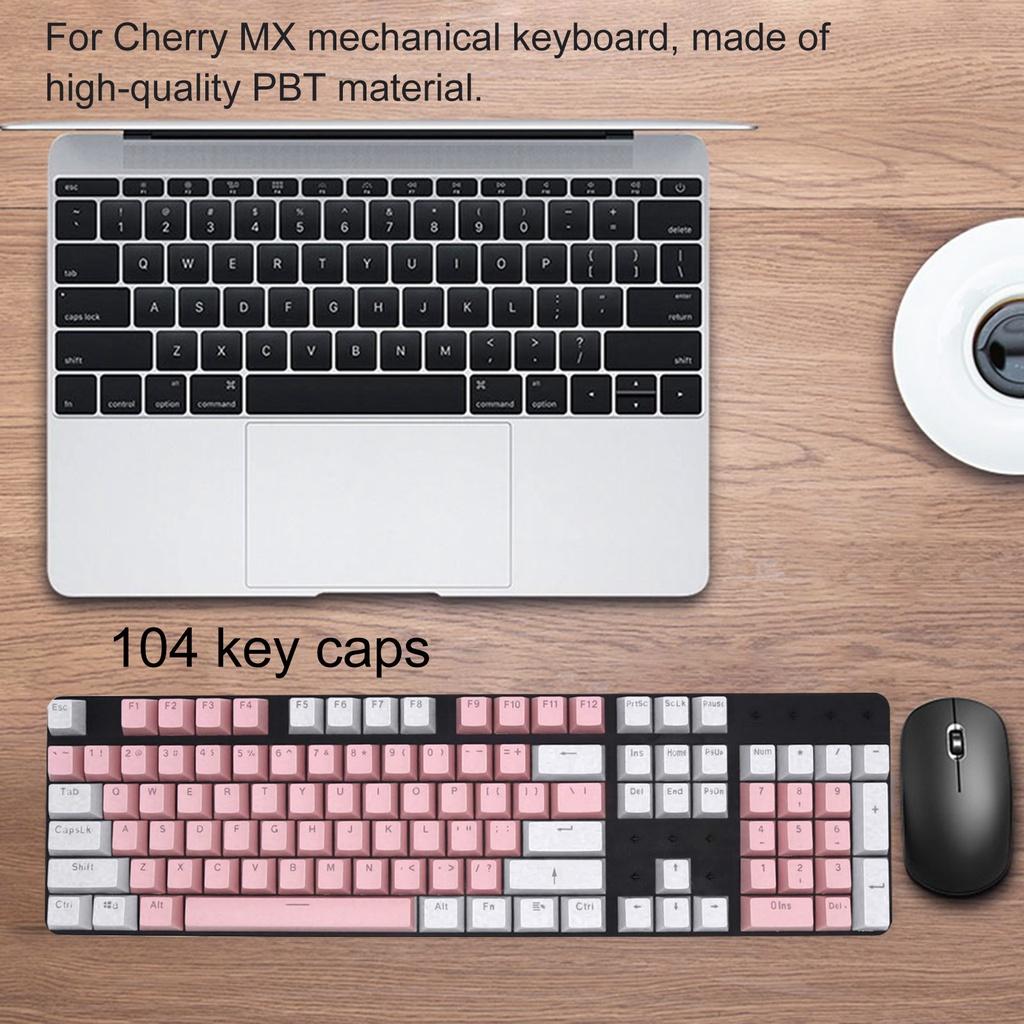 Set 104 nút bàn phím thay thế màu sắc cho máy tính