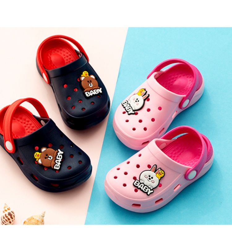 Dép sục cho bé tặng 2 stickers - BB-998JT