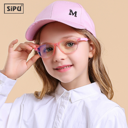 Mắt Kính Trẻ Em SiPU Chính Hãng MK11 Chống UV400 + Chống Ánh Sáng Xanh + Chống gãy - Bé Trai Bé Gái
