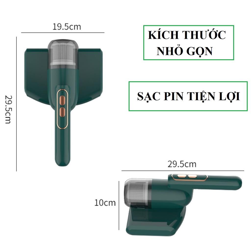 Máy Hút Bụi Chăn Ga Giường Đệm Sopha Có Tia UV Diệt Khuẩn Hút Sạch Mọi Bụi Mịn
