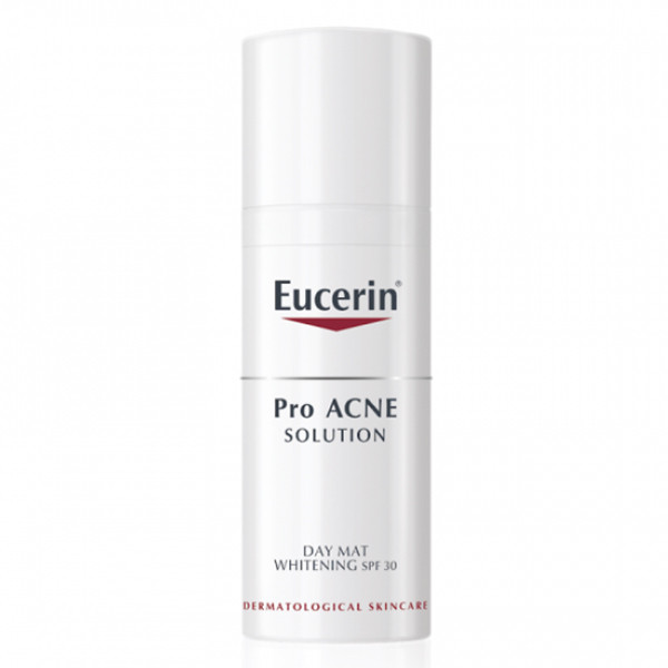 Kem Dưỡng Trắng Dành Cho Da Mụn Eucerin Day Mat Whitening SPF30