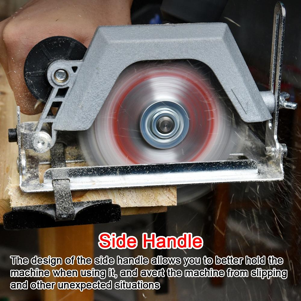 : Electric Drill Modified Tool Attachment Electric Drill to Electric Circular Saws Angle Grinder 2 in 1 Modified Accessories Set Home DIY Conversion Attachment