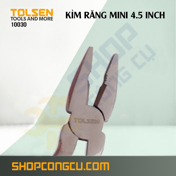 Kìm răng mini 4.5 inch Tolsen 10030