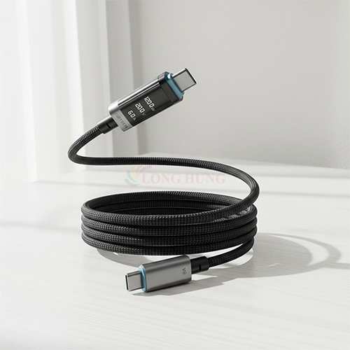 Cáp USB Type-C to Type-C Cuktech Braded 6A 240W CTC615P/CTC620P - Hàng chính hãng
