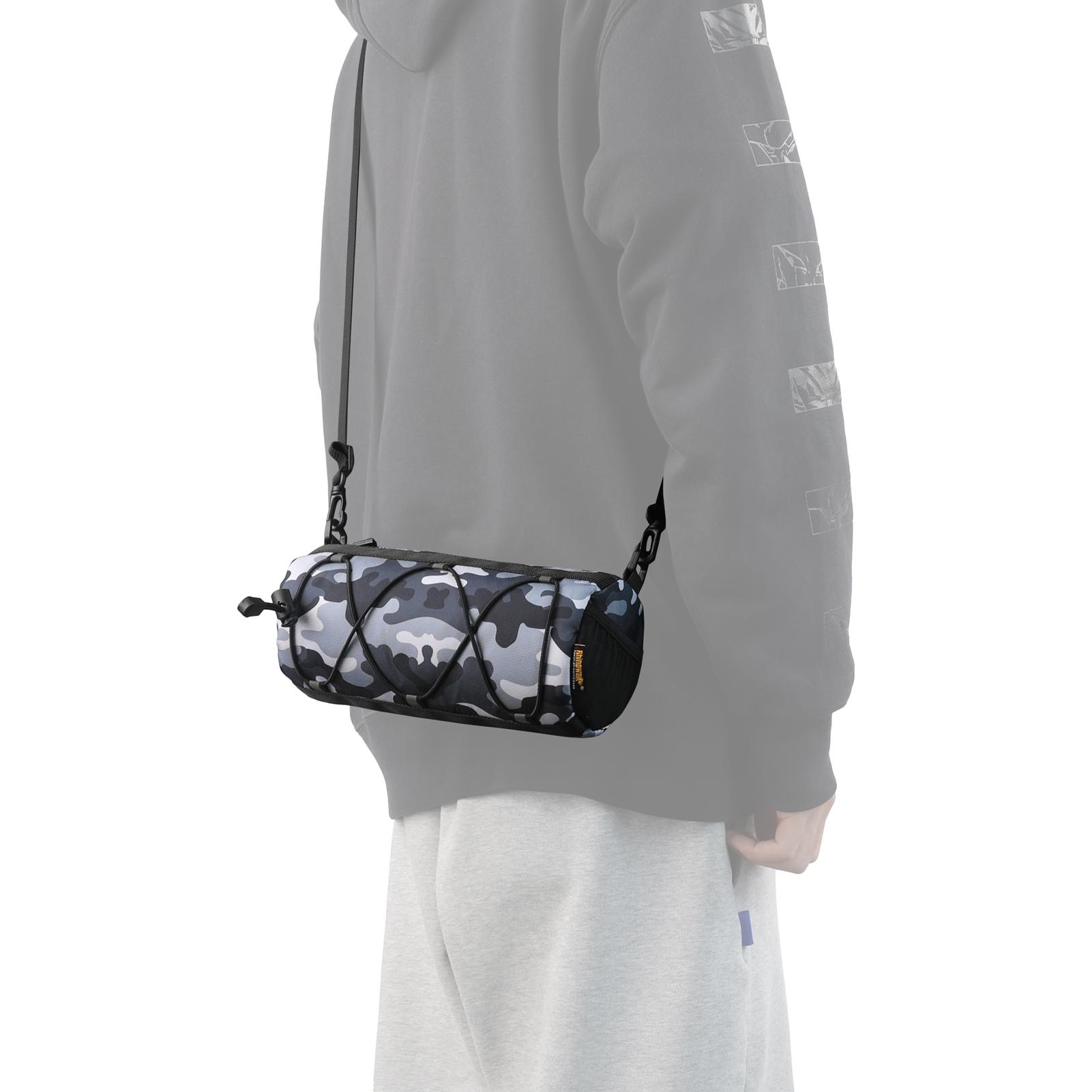 Rhinowalk Practical Bicycle Bag Multifunctional Bike Bag Large Capacity Bike Front Storage Bags Anti-drop Wear-resistant Cycling Bag Crossbody Bag