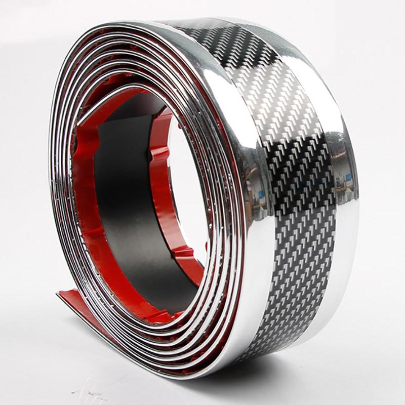 Miếng dán bằng sợi carbon cao su bảo vệ cho cửa xe ô tô