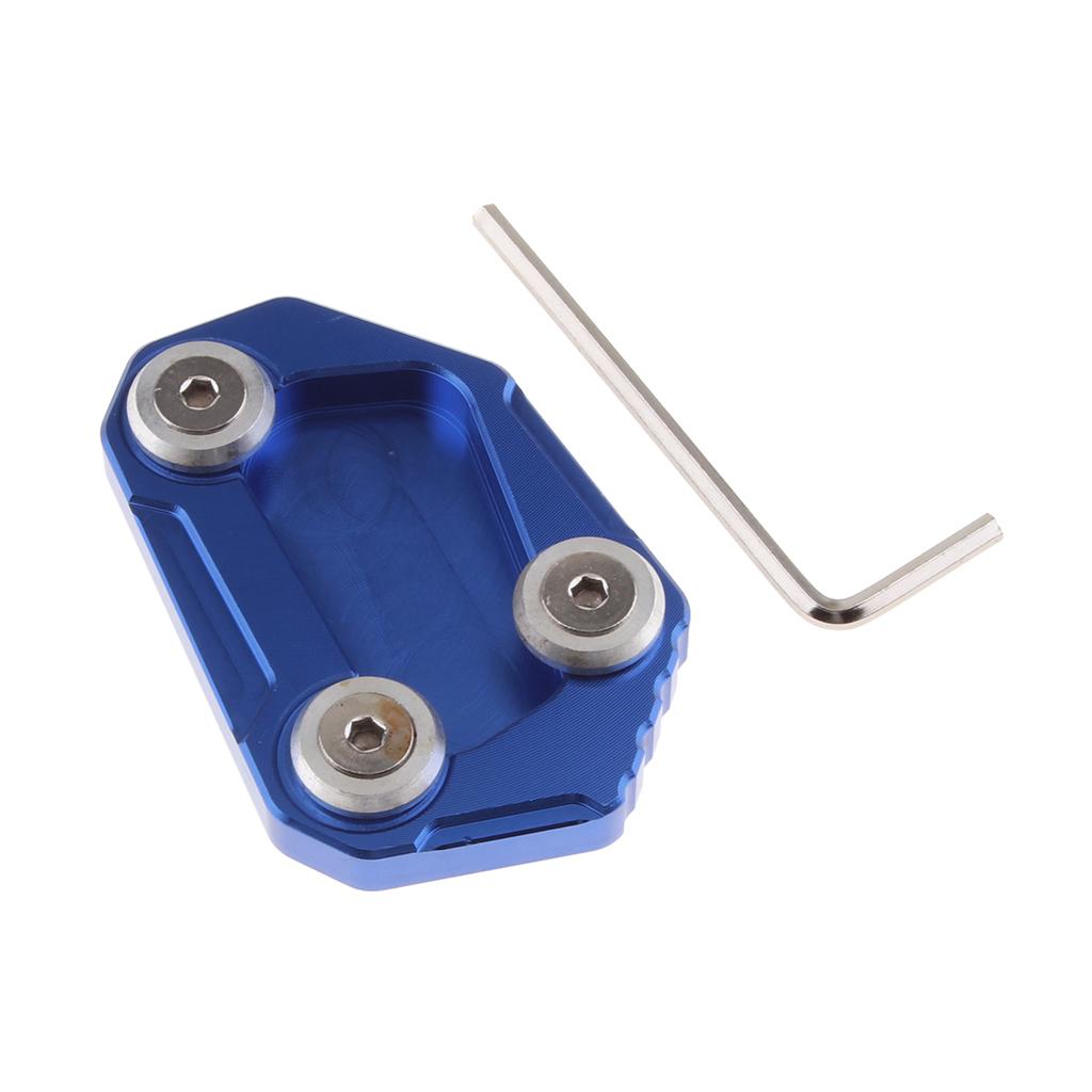 Motorcycle CNC Side Stand Kickstand Enlarge Plate Pad For BMW S1000R K47 2014 2015 2016
