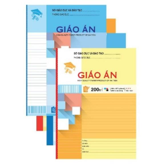 Vở, sổ giáo án 200 trang hải tiến A4