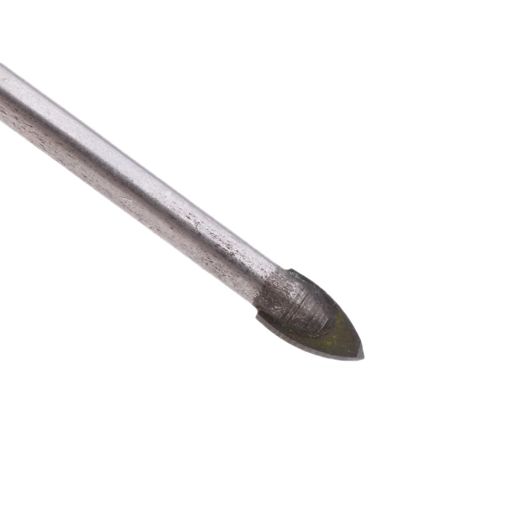 Triangular Head Carbide Wall Ceramic Tile Marble Glass Drill Bit Set Glass Cutter Hole Saw Tool 3mm 4mm 5mm 6mm 8mm 10mm