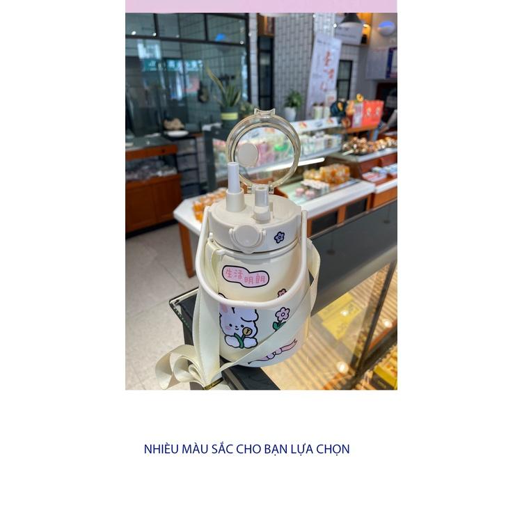 Bình nước giữ nhiệt và giữ lạnh inox 304 dung lượng 800ml