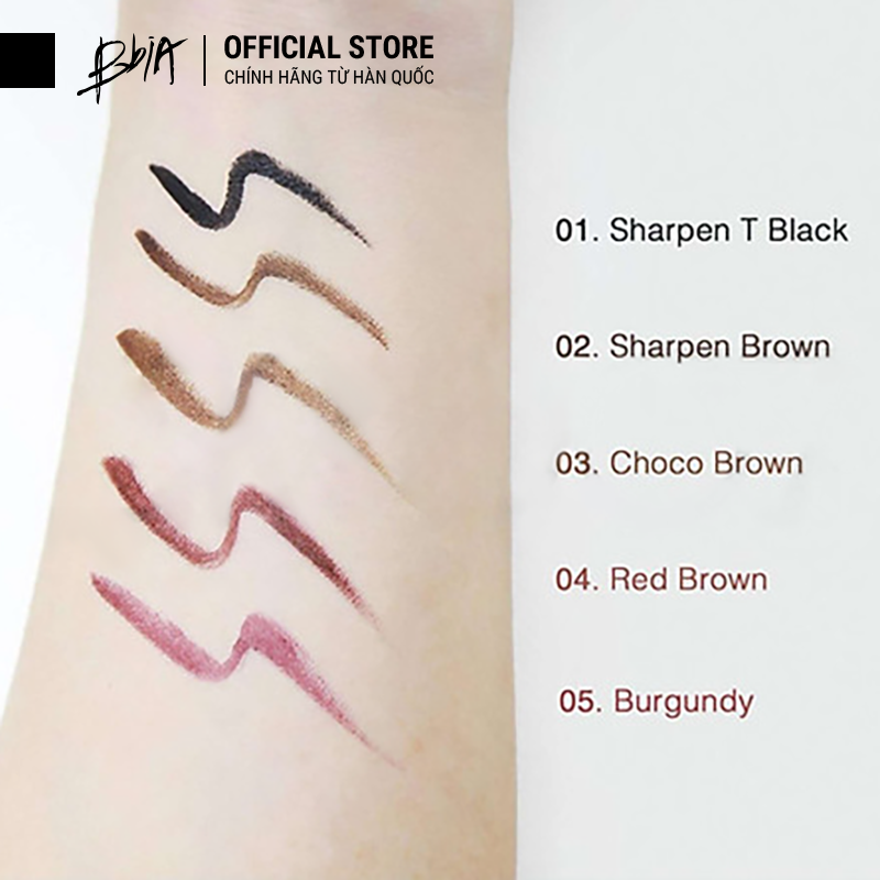 Kẻ mắt nước Bbia Last Pen Eyeliner 0.6g (5 màu)