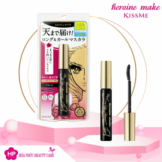 Mascara Kissme Không Trôi, Không Lem, Vuốt Dài Và Cong Mi ( 6g)