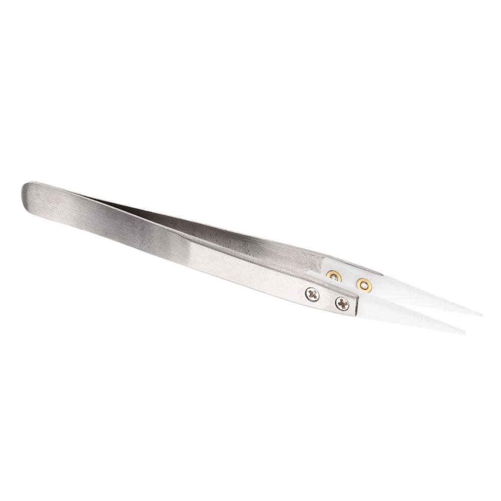 Professional Stainless Steel Pointed Tip Eyebrow Tweezers Precision for Facial Hair, Ingrown Hair, Splinter, Blackhead, Tick Remover and More
