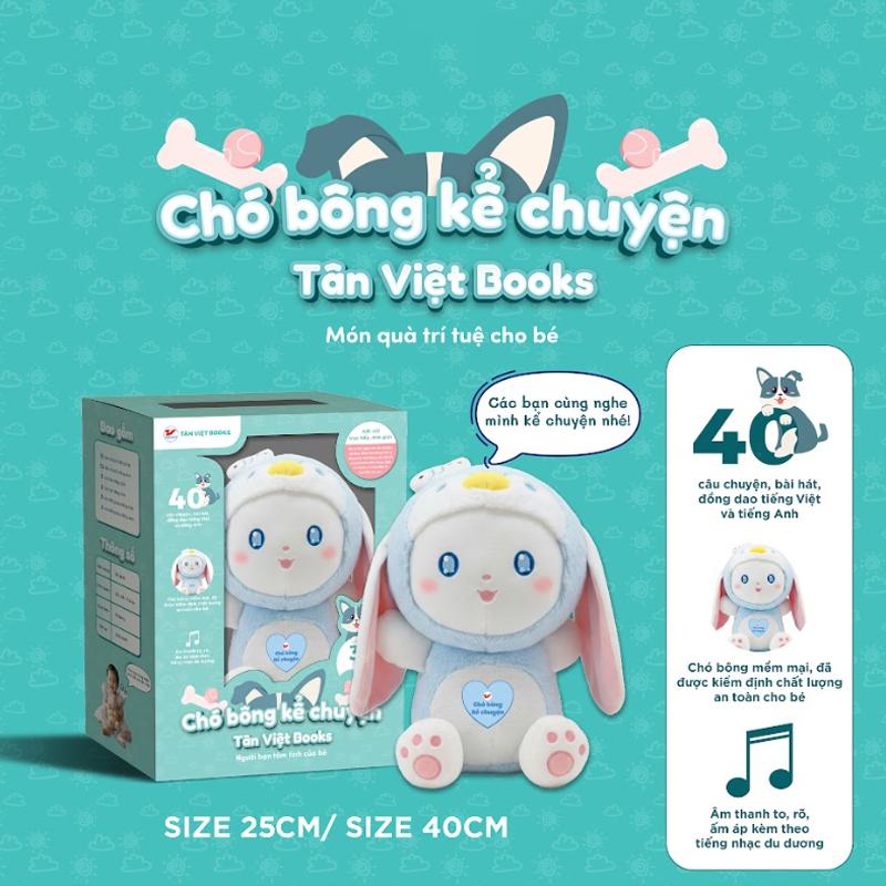 Chó Bông Kể Chuyện - Món Quà Trí Tuệ Cho Bé
