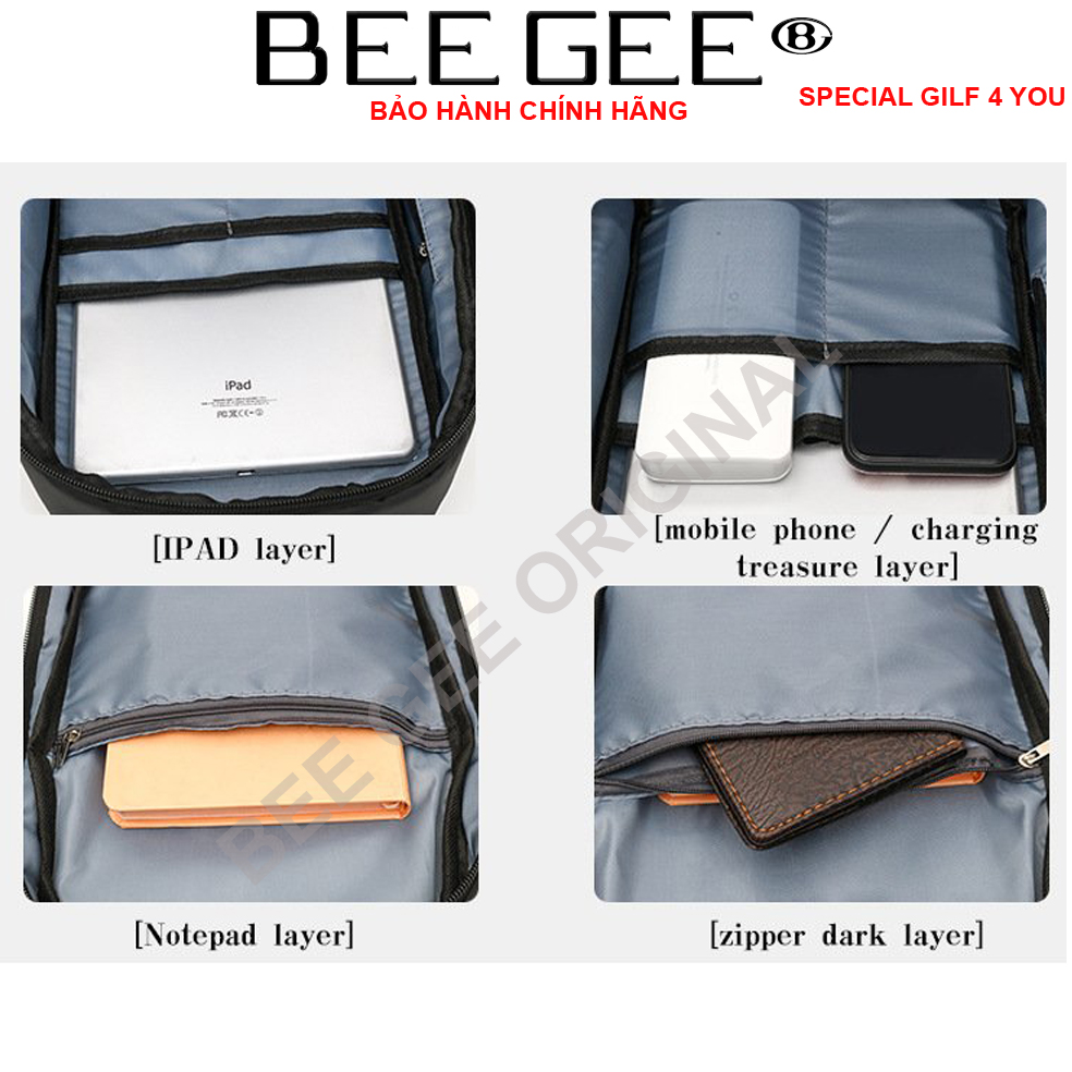 Túi đeo chéo nam cao cấp phong cách HÀN QUỐC BEE GEE DCN9015 (Tặng quà tặng ngẫu nhiên trong BEEGEE GILF COLLECTION)