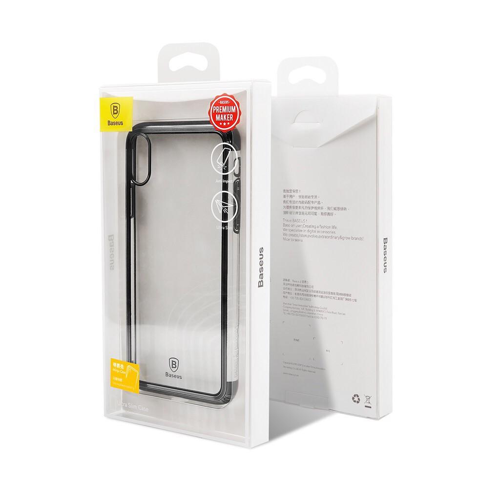 Ốp lưng iphone X chống sốc Minju chính hãng Baseus