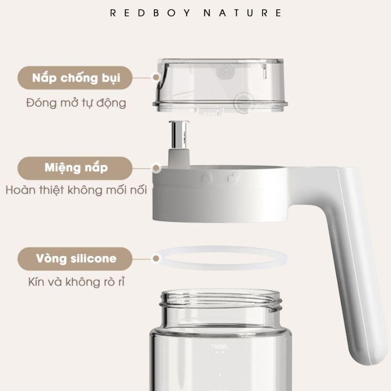 Bình thủy tinh chia vạch 700ml