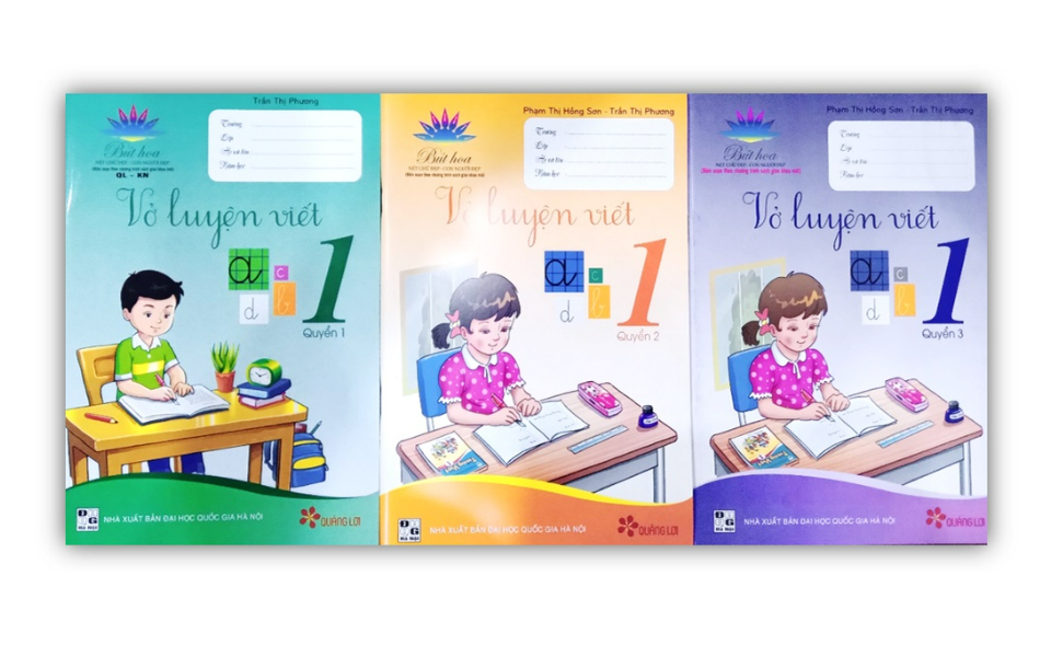 Sách - Combo Vở Luyện Viết 1