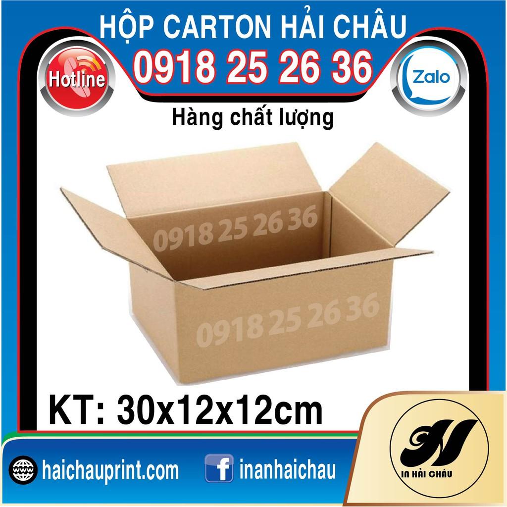 20 Hộp Carton, KT: 30x12x12cm, Hộp carton, Thùng carton, Hộp đóng hàng, Thùng đóng hàng, Hộp carton 3 lớp...