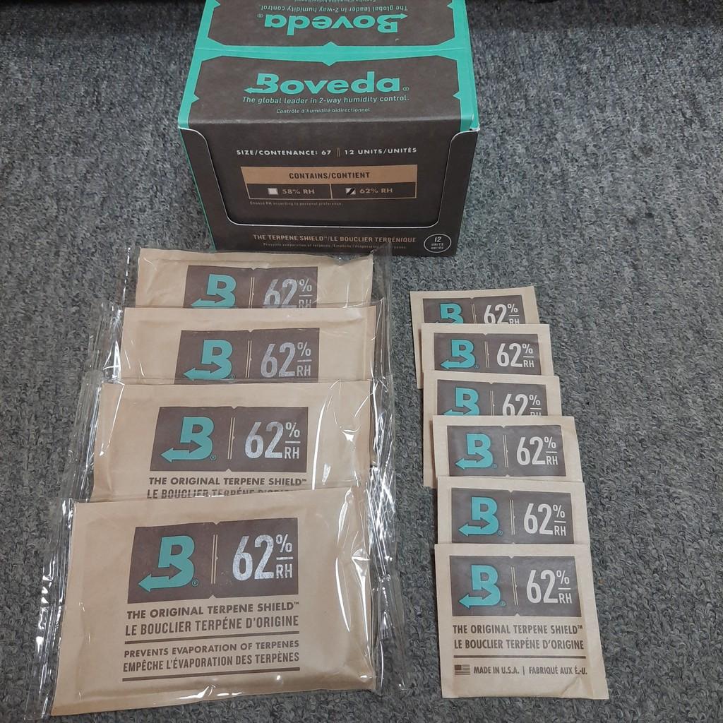 Boveda 62% gói giữ ẩm 2 chiều siêu bền siêu tiết kiệm gói 8g và 67g- 320G