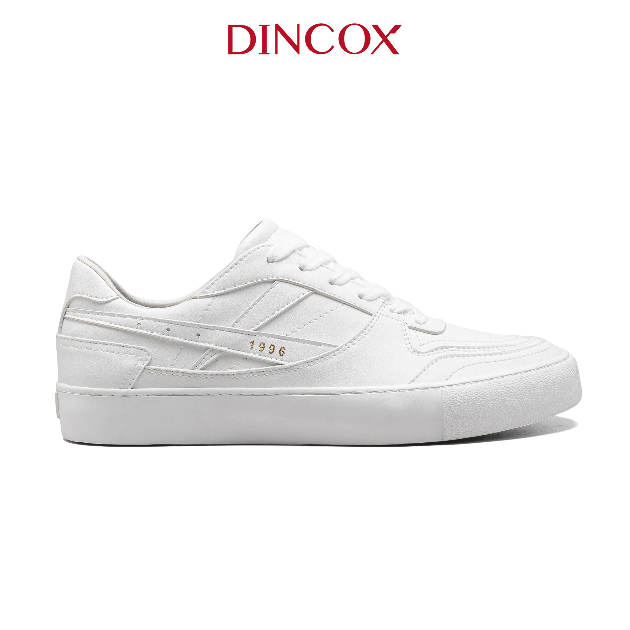 New Arrivals | Giày Da Sneaker Nam Nữ DC39 COCO MILK DINCOX Shoes Đế Bằng - Microfiber Leather