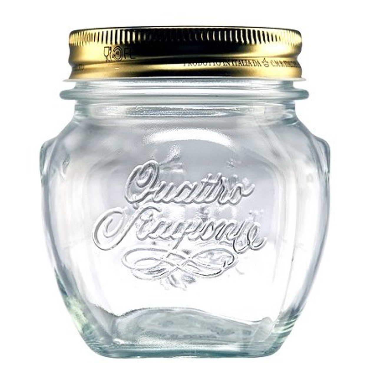 Hũ thủy tinh 500ml Quattro Invetro Ý - Hàng Chính Hãng