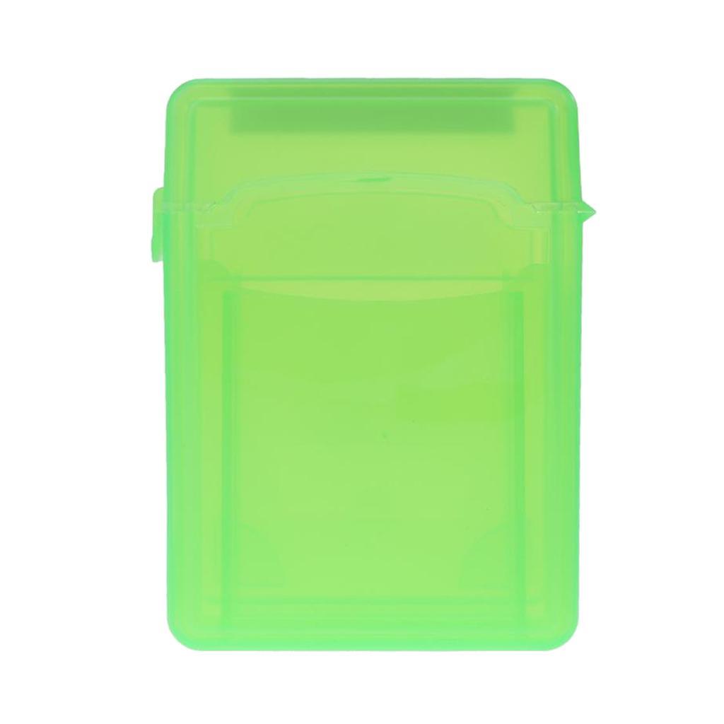 .5" HDD SSD Enclosure External Case Storage Box Green