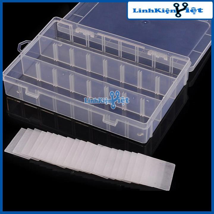 Hộp đựng linh kiện điện tử 24 Ngăn