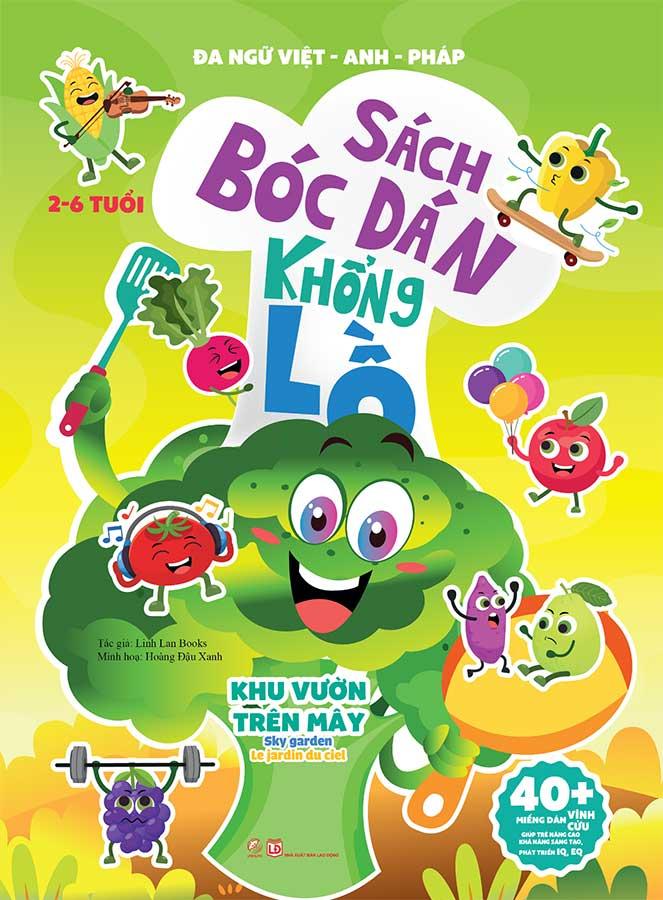 Sách Bóc Dán Khổng Lồ - Khu Vườn Trên Mây