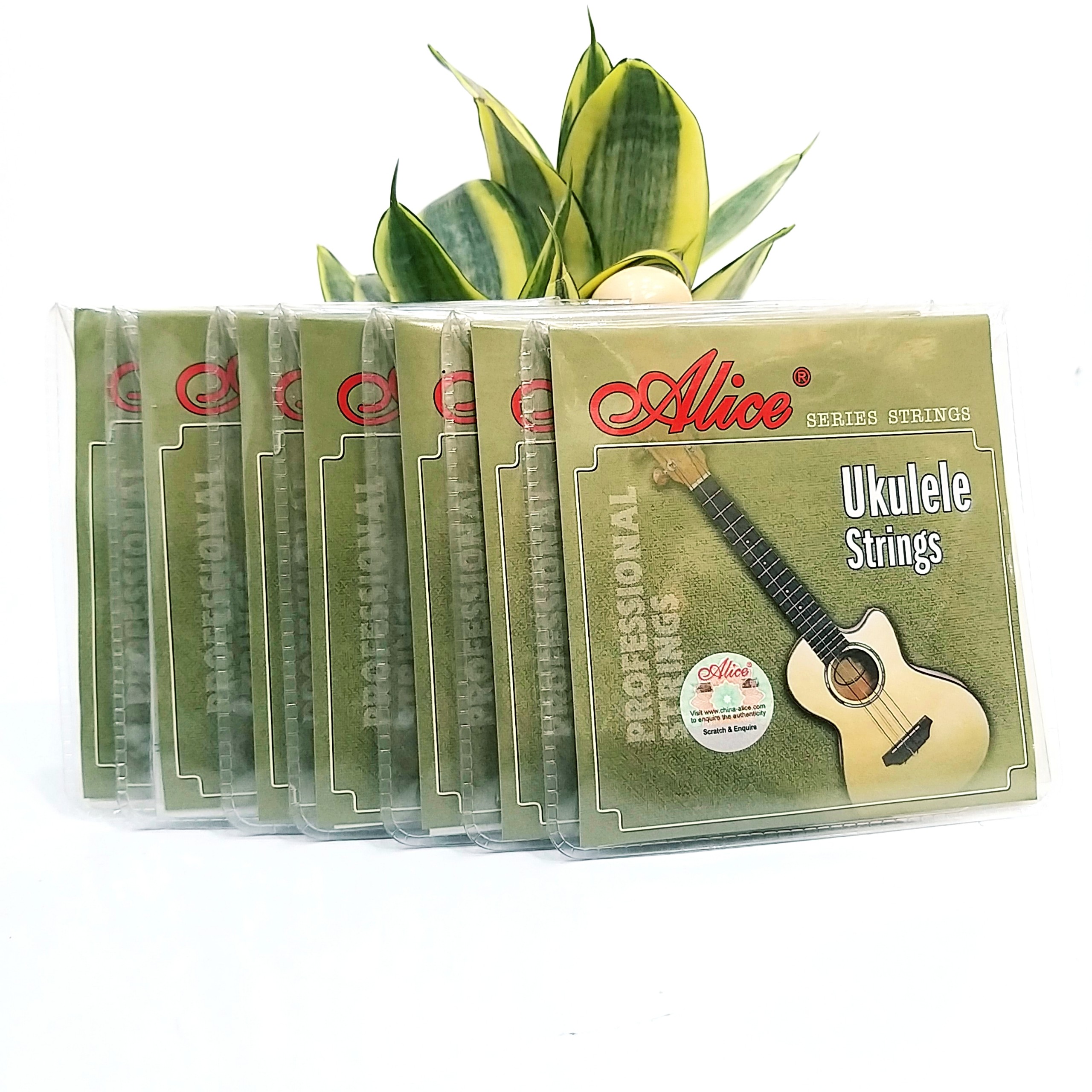 Bộ 4 Dây Đàn Ukulele Alice AU04 ( Kèm 3 Pick Gảy )