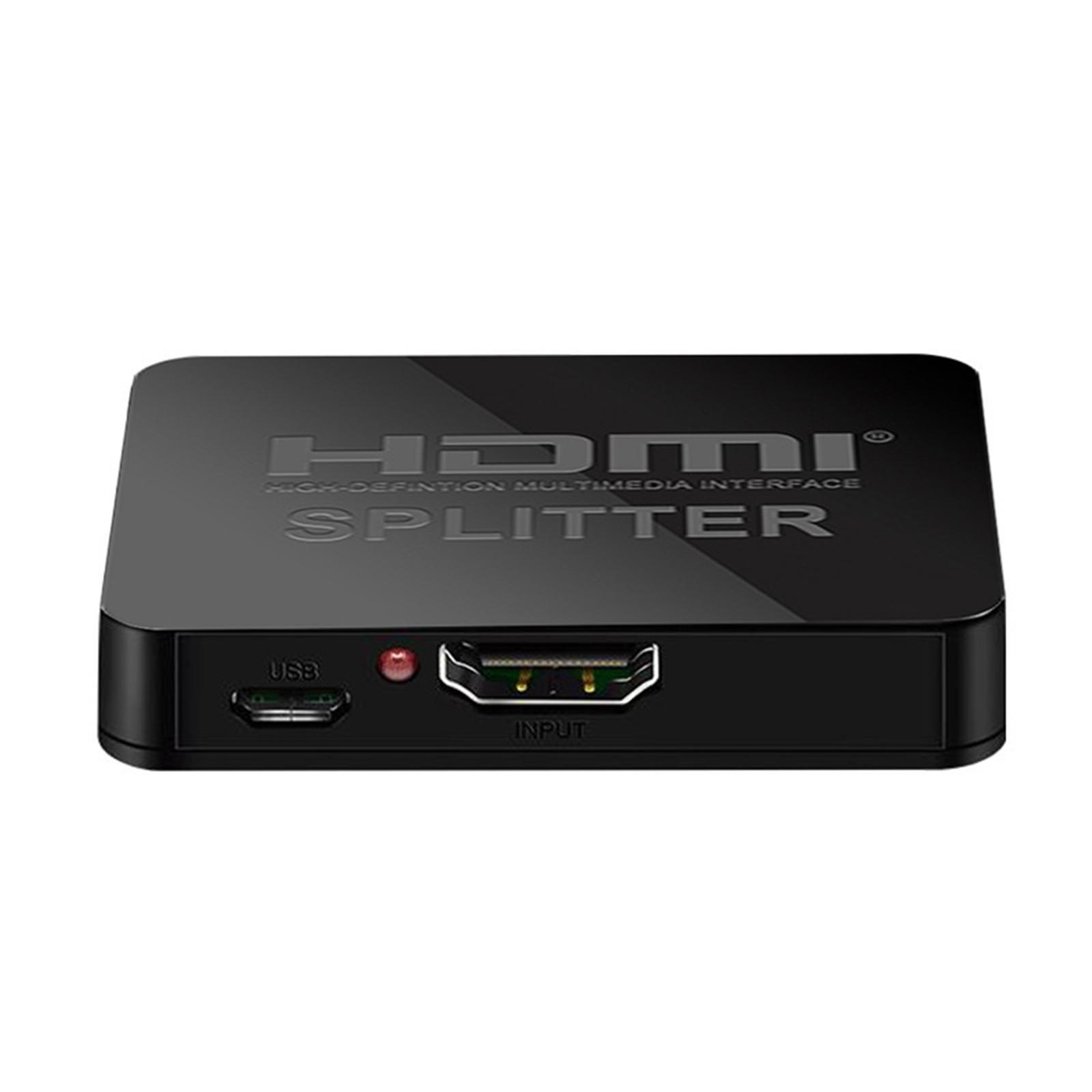 Splitter Amplifier 1  4K 1080P for , Laptop Durable