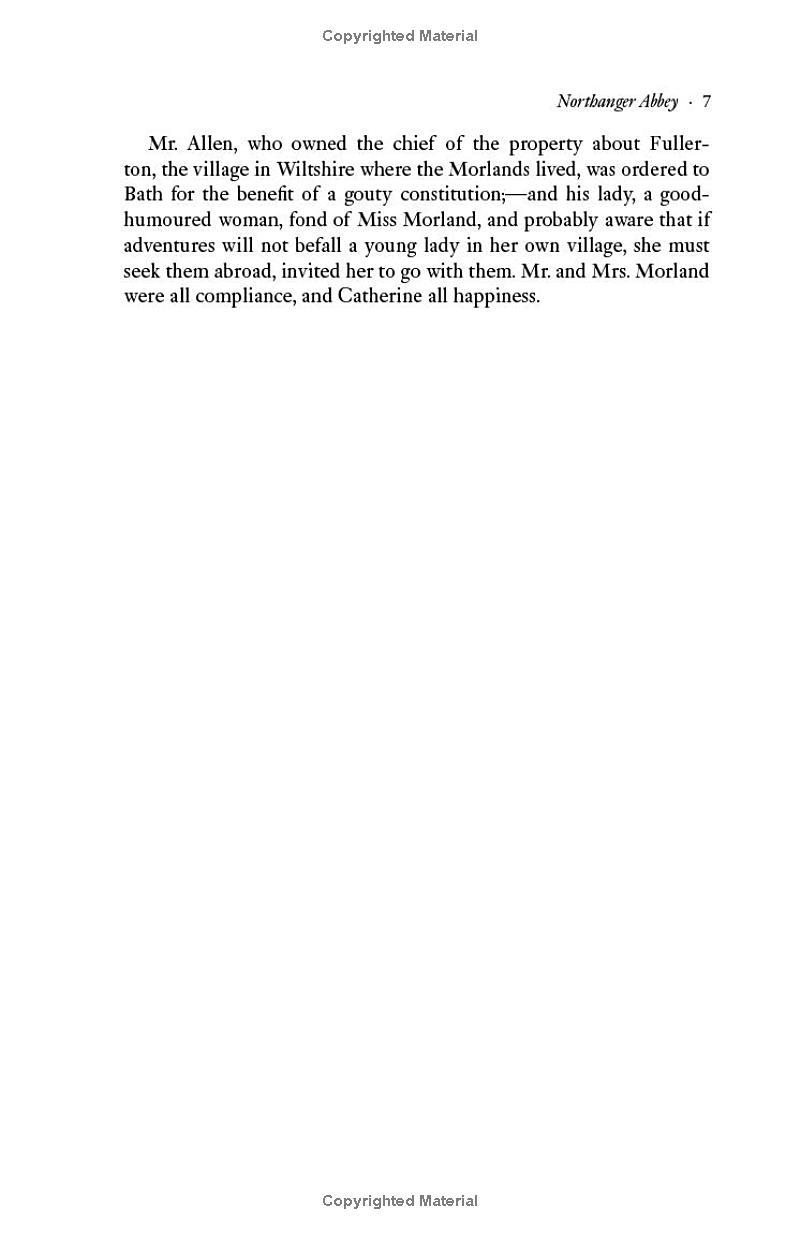 Sách ngoại văn: Northanger Abbey - Modern Library Classics