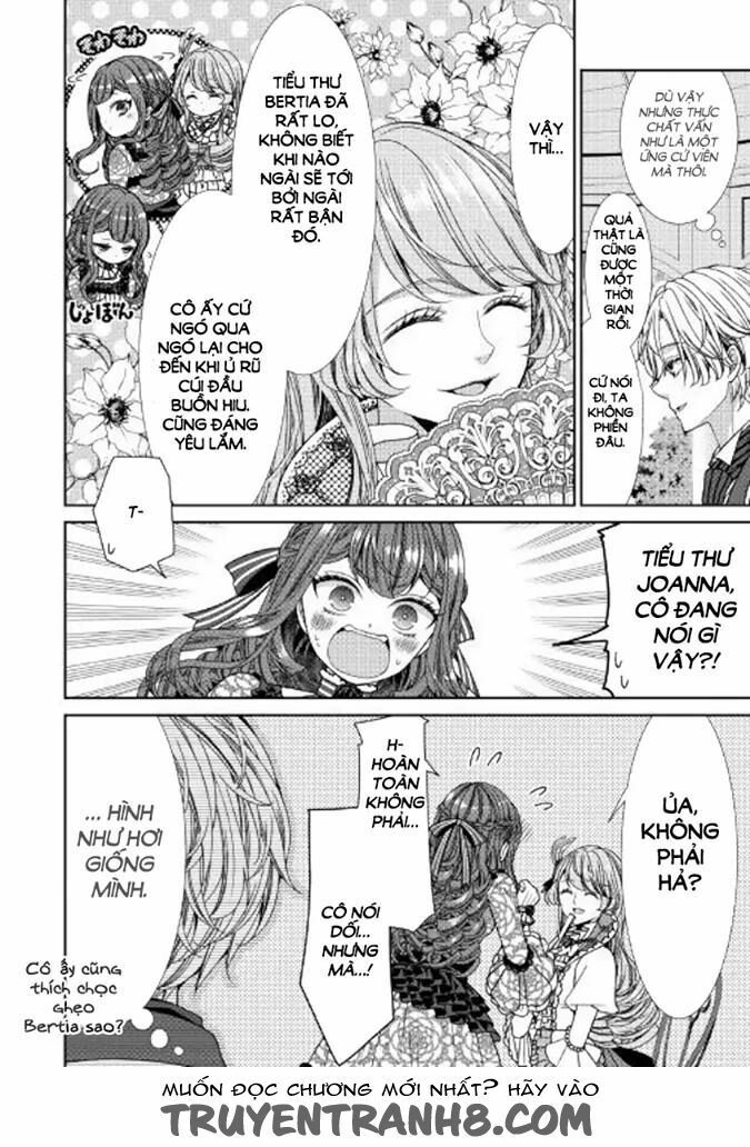 nhật ký theo dõi vị hôn thê tự nhận mình là nữ phụ phản diện 1 chapter 6 18