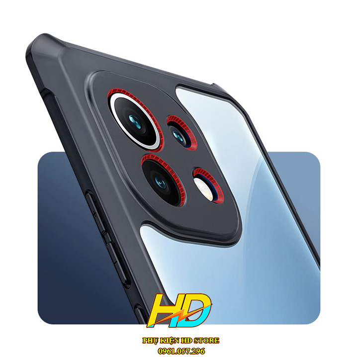 Ốp Lưng Chống Sốc Dành Cho Xiaomi Mi 11 Chính Hãng XunDD Lưng Trong Suốt Không Ố Màu Ốp Mang Phong Cách Thể thao Trẻ Trung, Năng Động - Hàng Chính Hãng