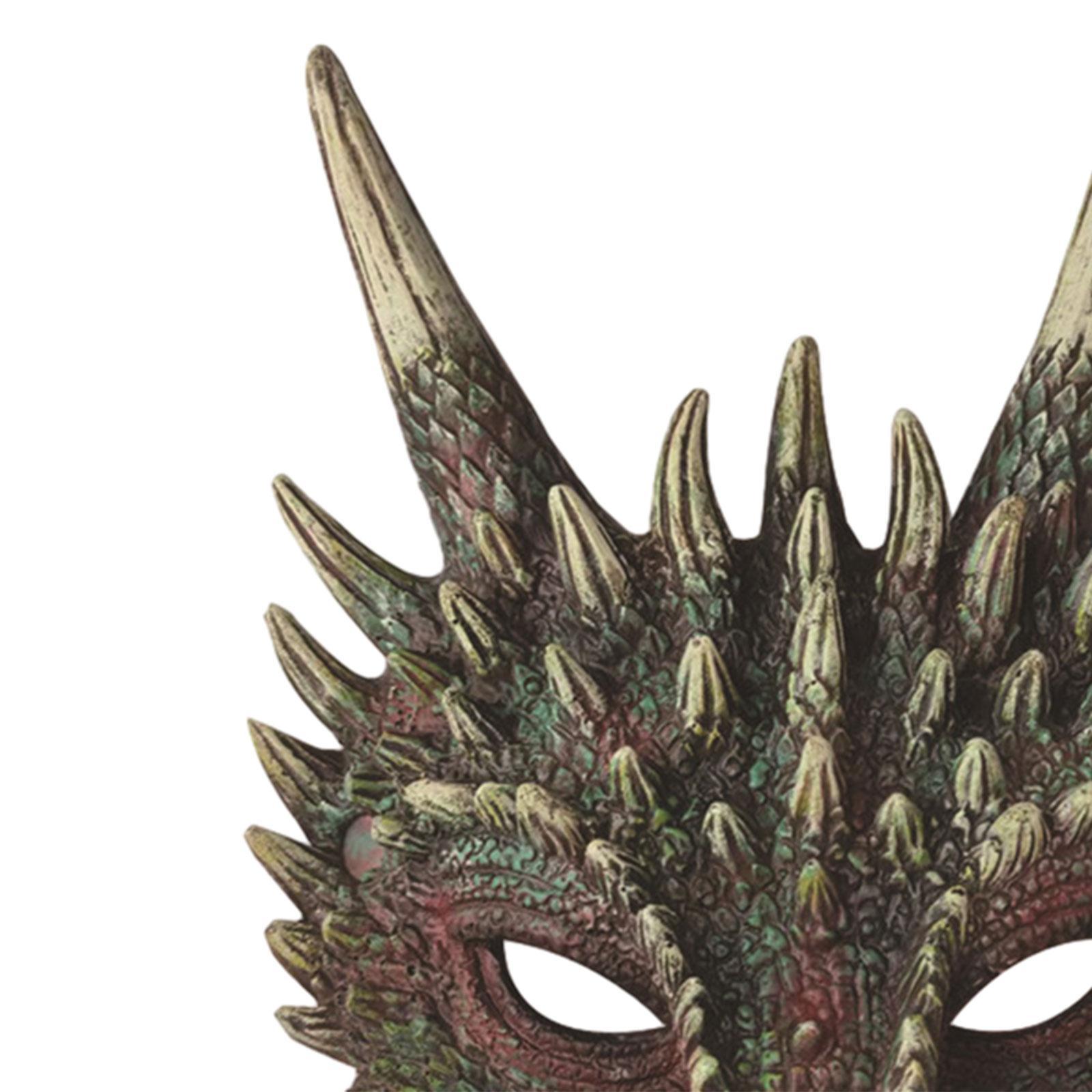 Dragon Head , Full Face , Cosplay Animal Halloween Masquerade for Party Favor Carnival Masquerade