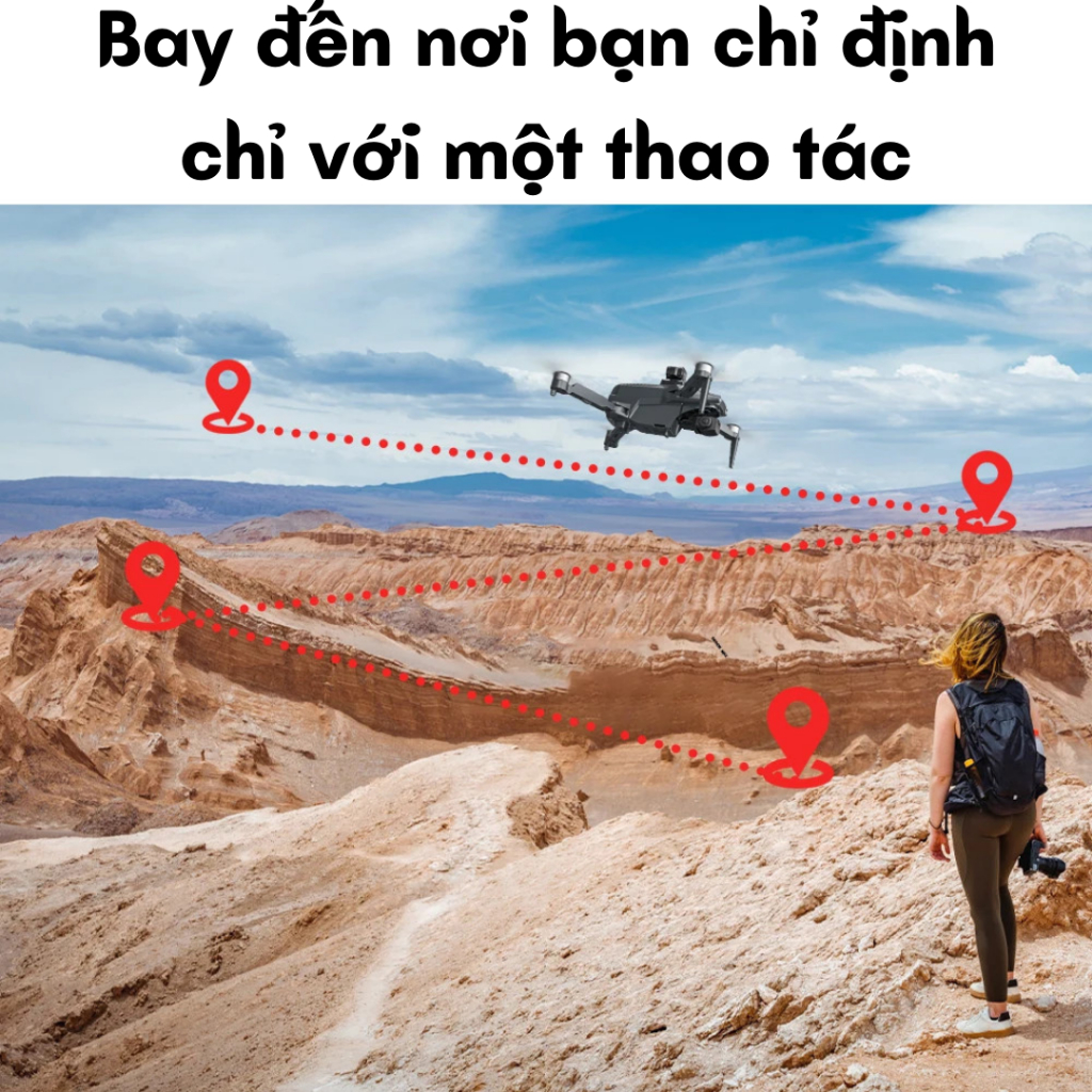 Máy Bay Flycam Camera 8k L600 Pro Max Có GPS Cảm Biến Chống Va Chạm, Gimbal Chống Rung 3 Trục, Động Cơ Không Chổi Than - Hàng Chính Hãng