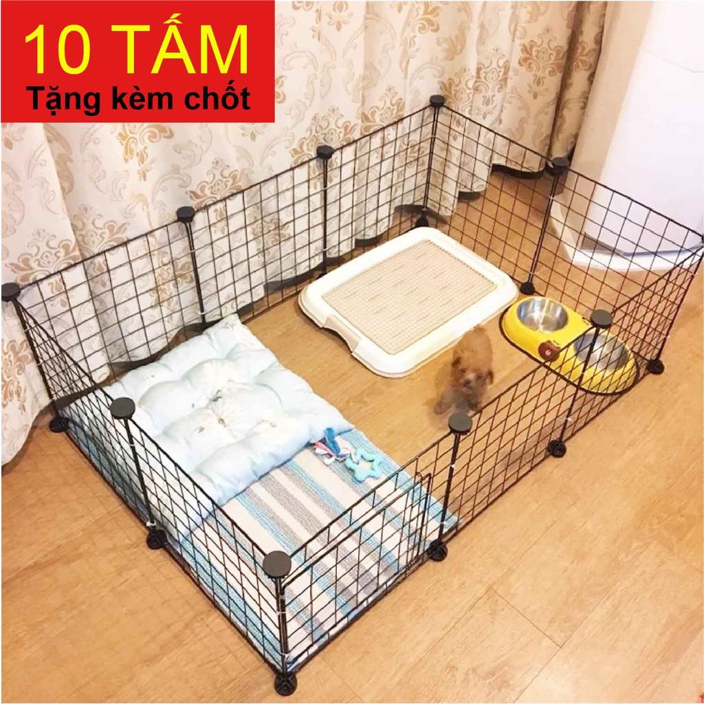 - Miếng Lưới Ghép Vạn Năng 35x35cm - Lắp Ghép Chuồng Mèo, Quây Chó, Chuồng Thú Cưng, Làm Kệ Trang Trí