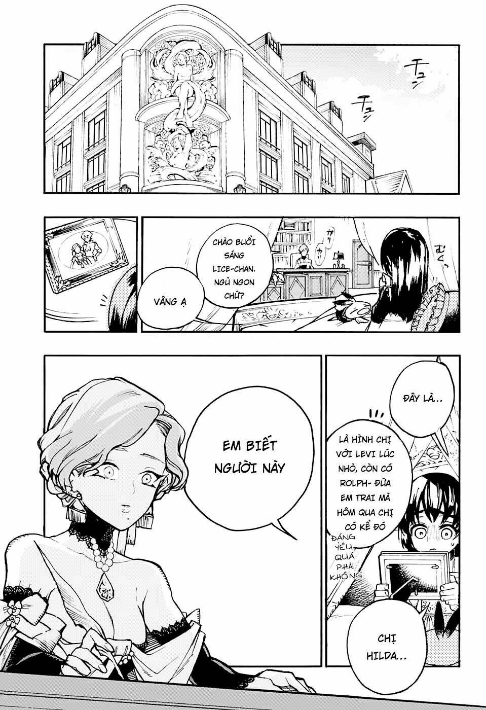 bức họa đẫm máu của phù thủy chapter 16.1 22