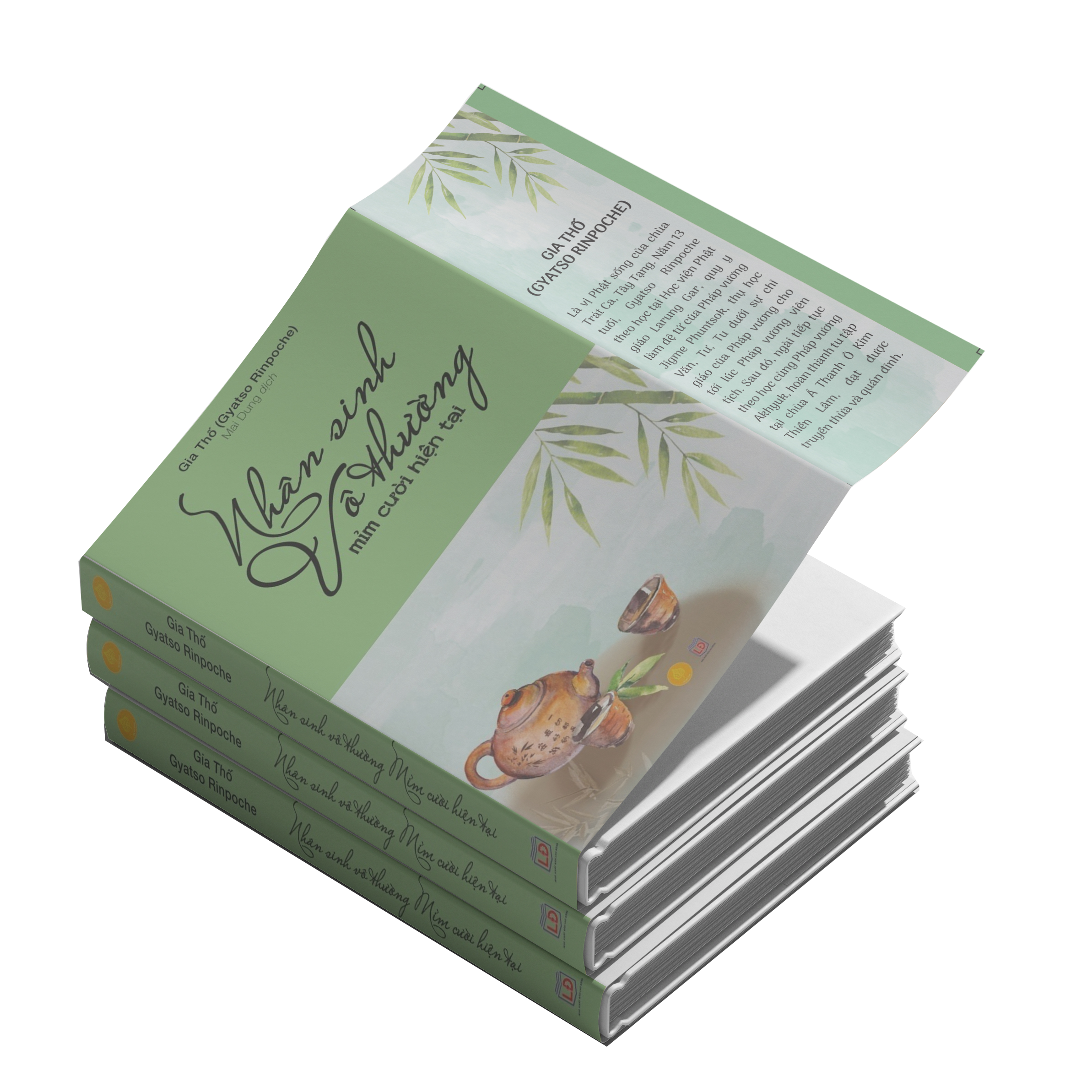 SÁCH NHÂN SINH VÔ THƯỜNG, MỈM CƯỜI HIỆN TẠI - GIA THỐ - SÁCH TÔN GIÁO TÂM LINH - HIỆU SÁCH GENBOOKS, BÌA MỀM, IN MÀU