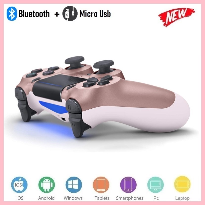 Tay Game không dây bluetooth P/S Rose cho máy tính - điện thoại - máy game Console