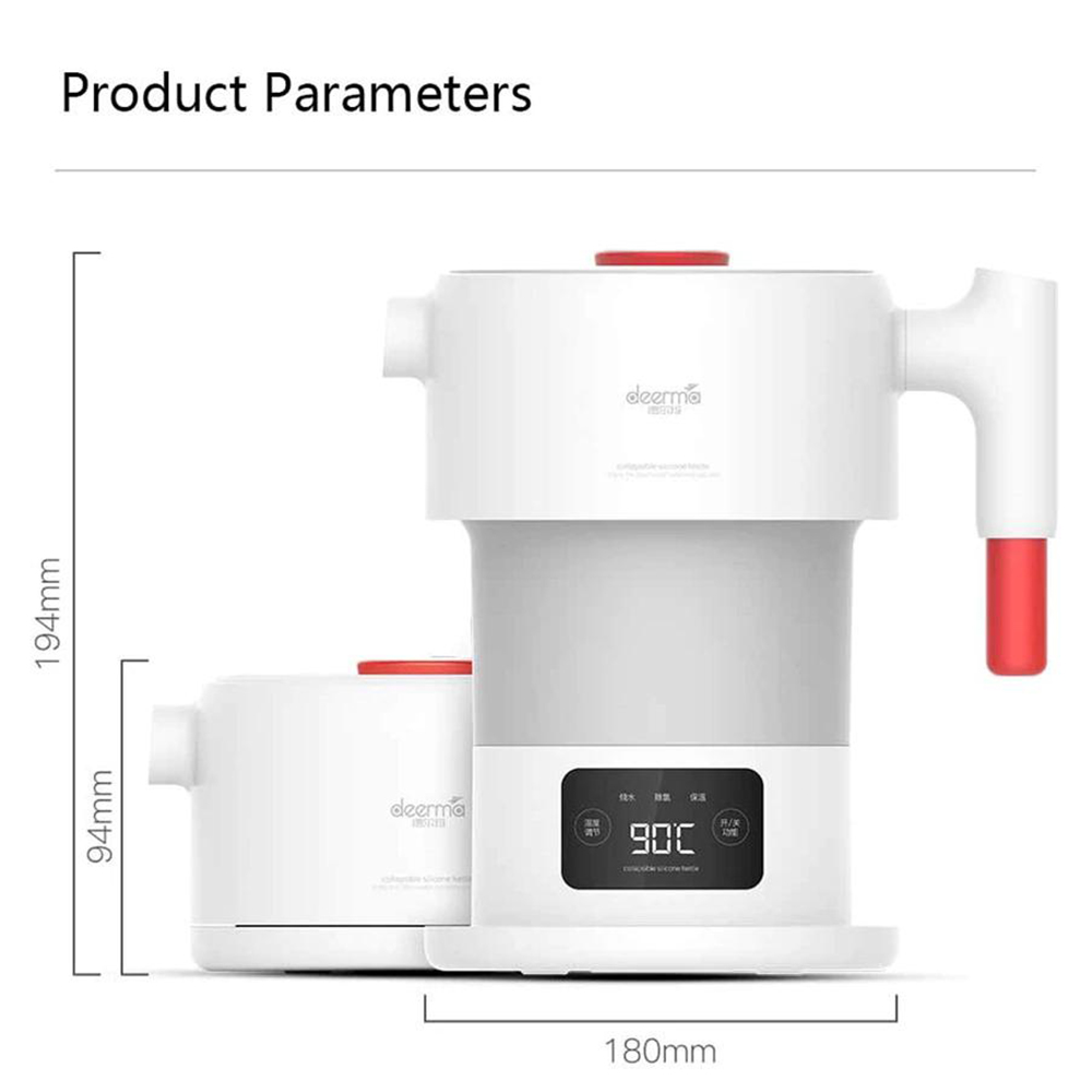 Ấm siêu tốc, bình đun nước siêu tốc Deerma DEM-DH207 - Hàng chính hãng