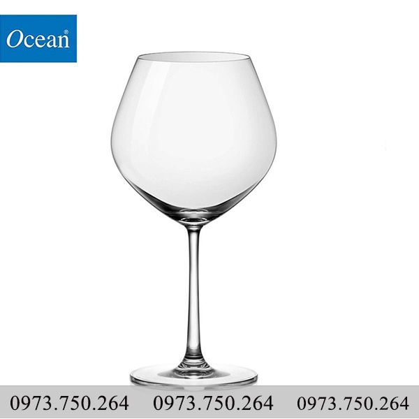 Ly uống vang đỏ 635ml - Bộ 6 ly vang Ocean