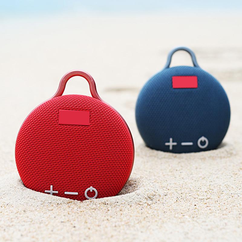 Ipx7 loa tắm không thấm nước không dây bluetooth ngoài trời di động di động di động mini loa nhỏ cho bữa tiệc cắm trại bãi biển Color: Red